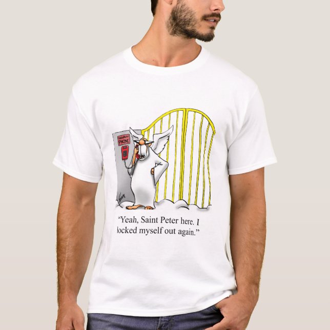 T-shirt Drôle Humour céleste Tee - shirt (Devant)