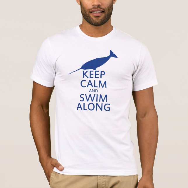 T-shirt Drôle Humour Narwhal (Devant)