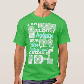 T-shirt Drôle Hvac Tech Emploi Profession Technicien Cadea