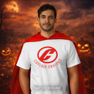 T-shirt Drôle idée de costume CAPITAINE ÉVIDENT