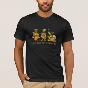 T-shirt Drôle Irlandais Gnomes Custom St Patrick's Day
