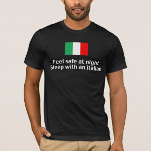 T-shirt Drôle italien