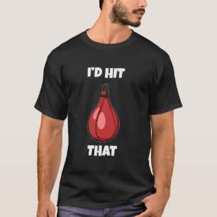 T-shirt Drôle J'Ai Touché Que Boxe Kickboxing Muay Thai