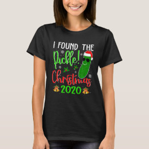 T-shirt Drôle J'Ai Trouvé Le Pickle Noël 2020 Cadeaux