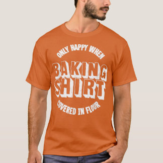 T-shirt Drôle J'Aime Cuire Pain Pâtisserie Pâtisserie Bake
