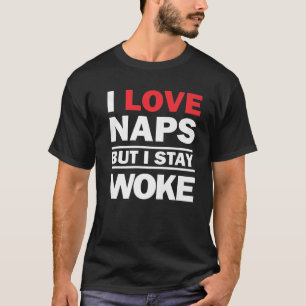 T-shirt Drôle J'Aime Les Naps Mais Je Me Suis Réveillé Cad