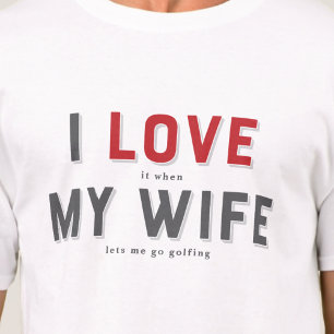 T-shirt Drôle, j'aime ma femme