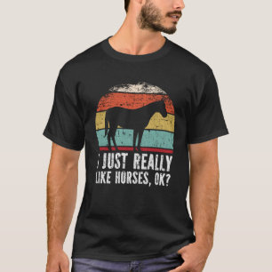 T-shirt Drôle, J'Aime Vraiment Les Chances, OK ?