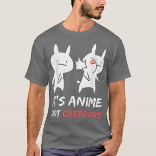 T-shirt Drôle Japon Anime Baka Rabbit Slap C'est Anime Pas
