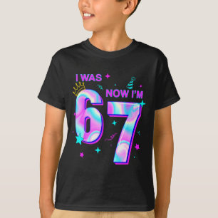 T-shirt Drôle J'avais 6 ans Maintenant J'ai 7 ans Six Sept