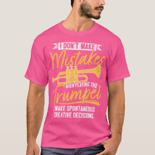 T-shirt Drôle Jazz Trumpet Player Dit Creative Jazz Tru
