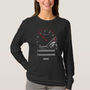 T-shirt Drôle Je déteste Limiter Soft Voiture Et Son Vacuu