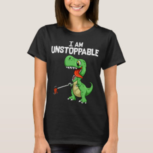 T-shirt Drôle, je ne peux pas arrêter un jeu de mots sur