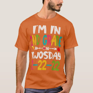 T-shirt Drôle Je suis en 2e année le jeudi février