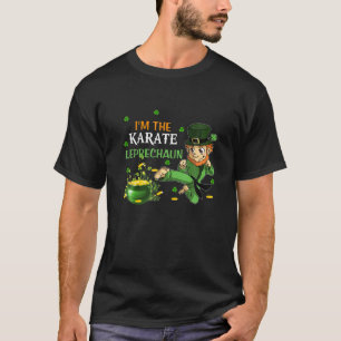 T-shirt Drôle Je suis le Karate Leprechaun Karate St. Patr