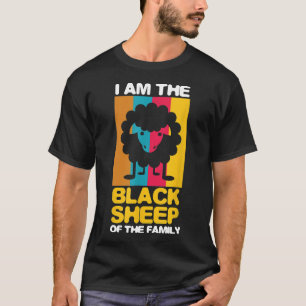 T-shirt Drôle Je Suis Le Mouton Noir Des Amateurs De Jouet