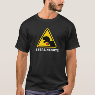 T-shirt Drôle Je Voler Coeurs Dinosaure Avec Coeur Trex Va