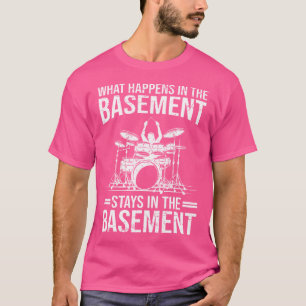 T-shirt Drôle Jeu De Drumming Tee Pour Hommes Femmes Druml