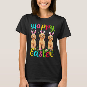 T-shirt Drôle Jeu de Pâques Oeuf Bunny Jouet Poodle Chien