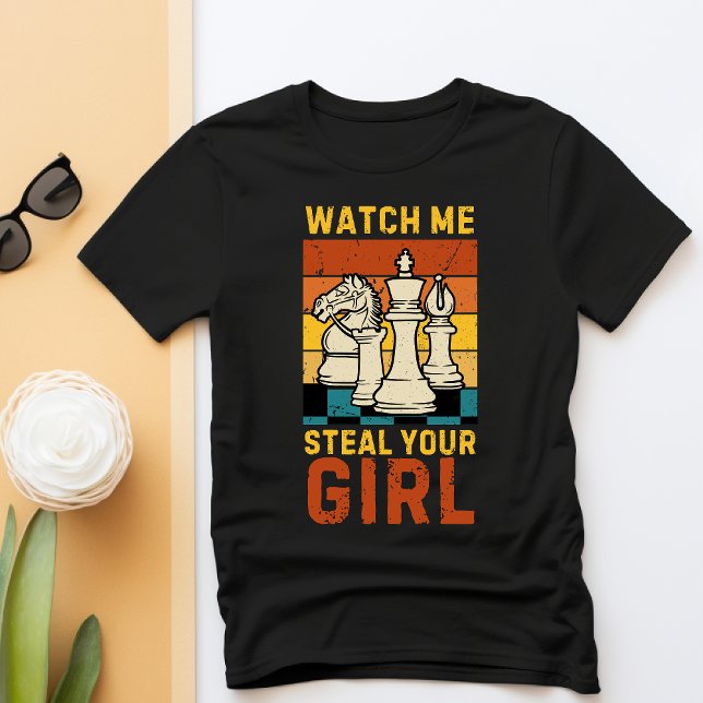 T-shirt Drôle jeu d'échecs en difficulté grunge humour che (Créateur téléchargé)