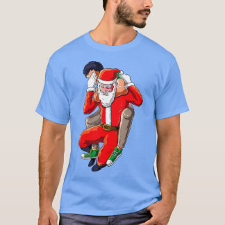 T-shirt Drôle Jiu Jitsu Noël MIXED MARTIAL ART Noël Bjj Ch
