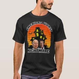T-shirt Drôle Joe Biden Halloween Kamala Harris Amériques 