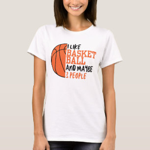 T-shirt Drôle joueur de basket-ball