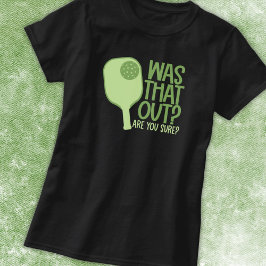 T-shirt Drôle joueur de Pickleball