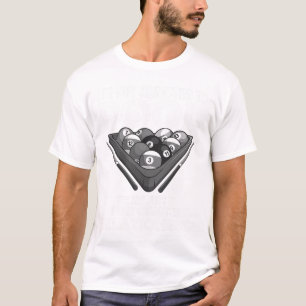 T-shirt Drôle Joueur De Piscine Cadeau Pour Hommes Cool Ad