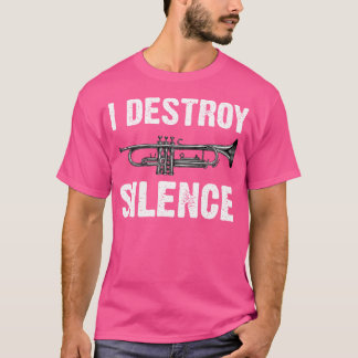 T-shirt Drôle Joueur de trompette Art pour hommes femmes T