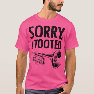 T-shirt Drôle Joueur de trompette Conception pour hommes f