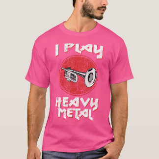T-shirt Drôle Joueur Trumpet Hommes Musique Orchestre Trum
