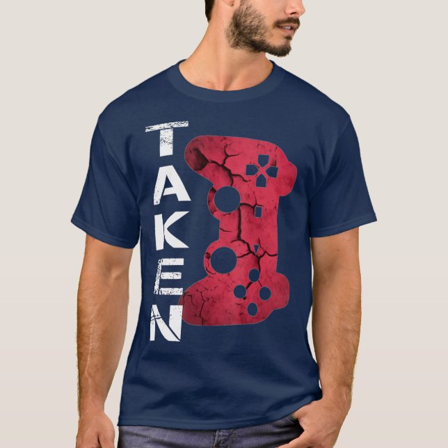 T-shirt Drôle Joueur Valentines Jour Citation Cadeaux Garç (Devant)