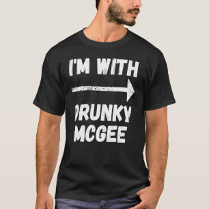T-shirt Drôle Jour de la Saint Patrick de couple je suis a