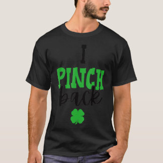 T-shirt Drôle Jour de la Saint Patrick Toddler Pinching mi