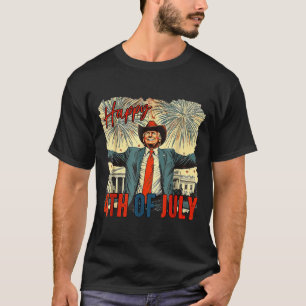 T-shirt Drôle Joyeux 4 juillet Jour de l'Indépendance
