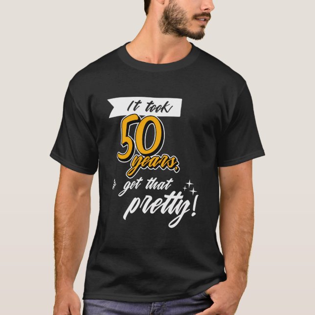 T-shirt Drôle Joyeux 50E Anniversaire Cinquante Anniversai (Devant)