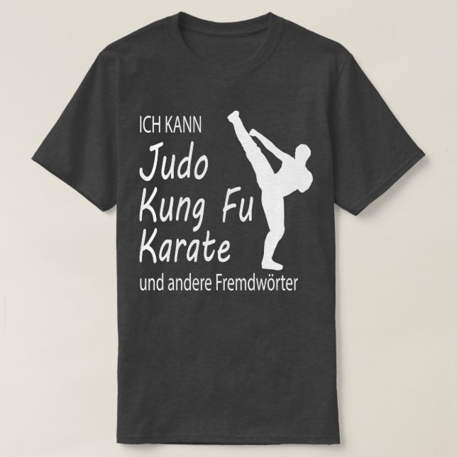 T-shirt Drôle Judo Kung Fu d Arts Martiaux Don 7 (Design devant)