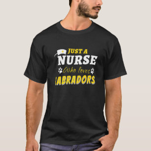 T-shirt Drôle Juste Une Infirmière Qui Aime Le Travail Soi