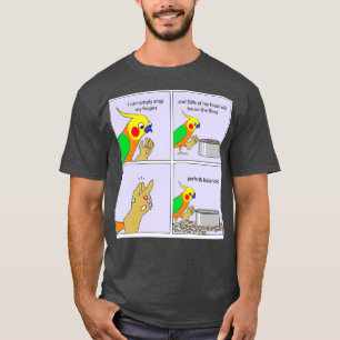 T-shirt Drôle kea perroquet animal de compagnie Design 3