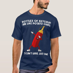 T-shirt Drôle Ketchup Cadeau Pour Hommes Femmes Ketchup T