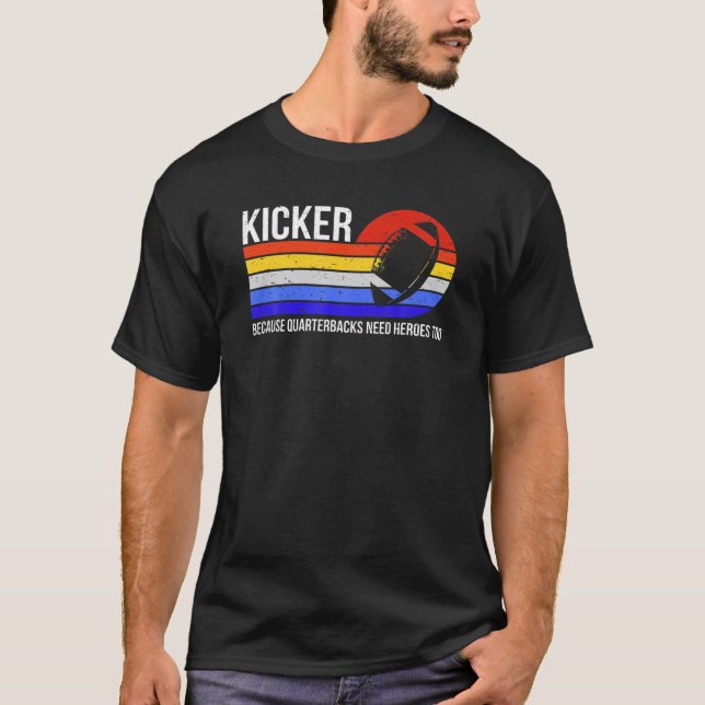 T-shirt Drôle Kicker Parce Que Les Quartiers-Bons Ont Beso (Devant)