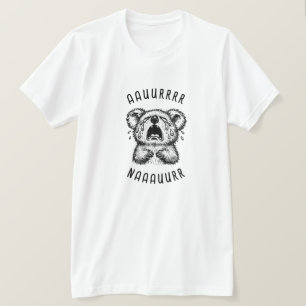 T-shirt Drôle Koala Australien qui pleure Aur Naur (Oh Non