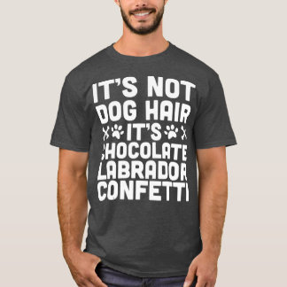 T-shirt Drôle Laboratoire De Chocolat À Ses Cheveux Pas De