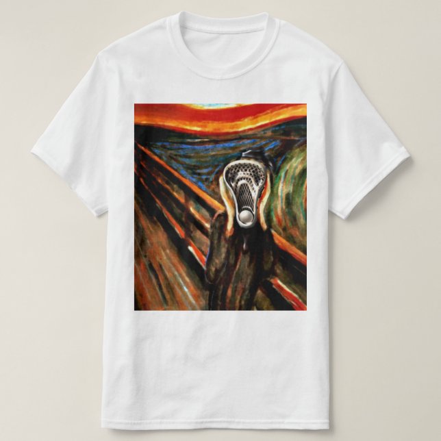 T-shirt Drôle Lacrosse (Design devant)