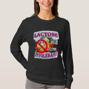 T-shirt Drôle Lactose Humour Mème Tolérant Explosion