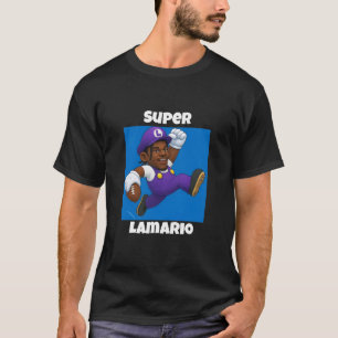 T-Shirt drôle Lamar Jackson x Mario