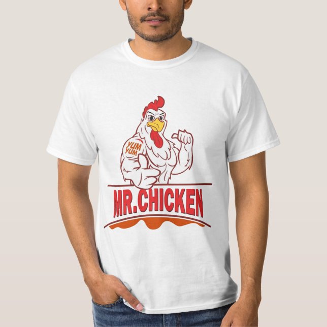 T-shirt Drôle Le Fantôme & Mr Chicken (Devant)