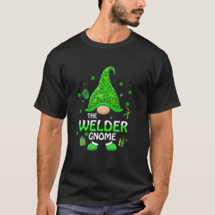 T-shirt Drôle Le Gnome Soudeur Jour de la Saint Patrick M