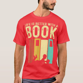 T-shirt Drôle Lecteur de livre Design Hommes femmes Lecteu